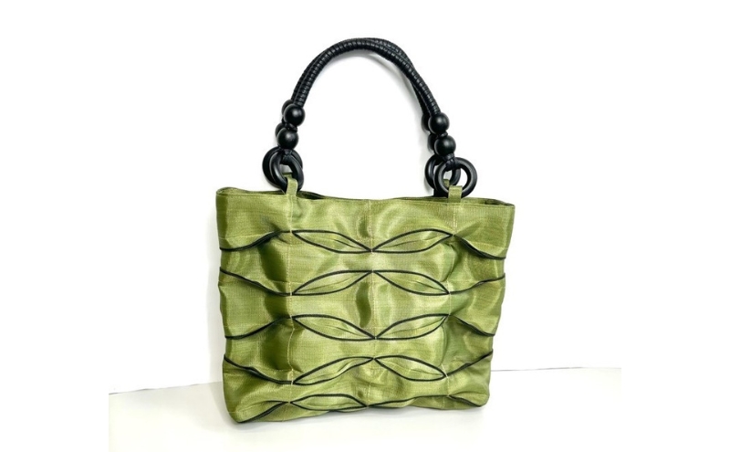 畳屋さんのヘリバッグ【こだわりのオリジナルバッグ】ティーグリーン[52217205]