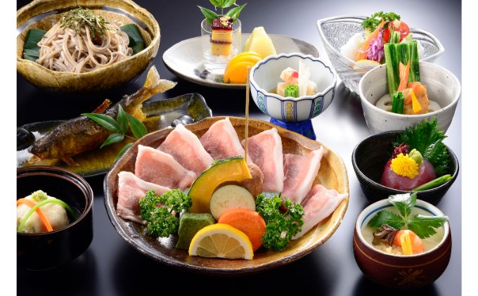 【名栗温泉 大松閣】展望大浴場での入浴付き 山の茶屋 ペア食事券[52210210]