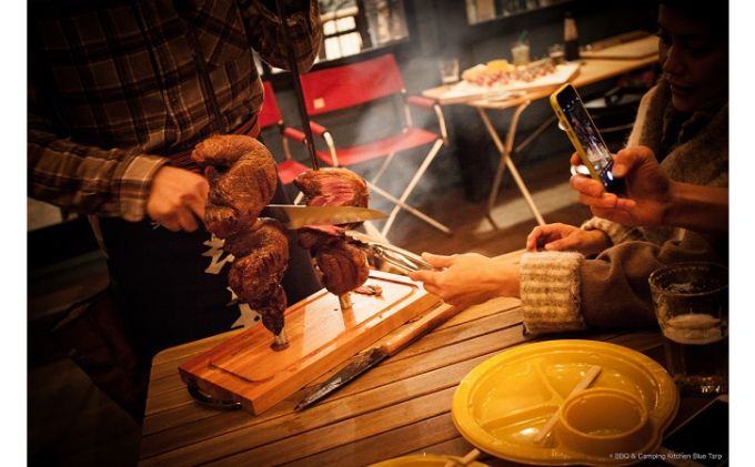 【BlueTarp】セルフBBQ 2名様利用サービス券[52210216]