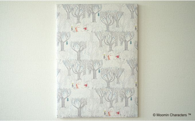 MOOMIN(ムーミン) ファブリックフレーム Mサイズ(11月のある日)[52210384]