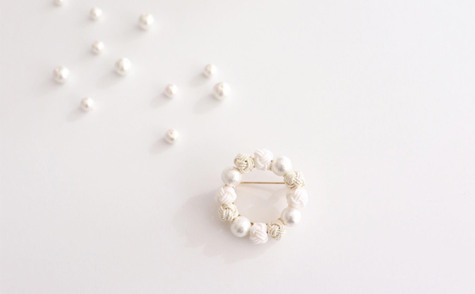 水引ブローチ【すずらん】[52210596]