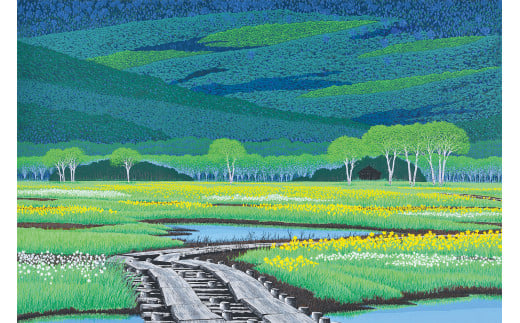 「夏輝花」 茶額