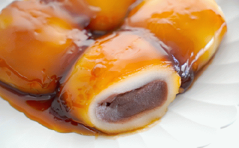 みたらし団子の中にたっぷりこしあん！ 牡丹だんご みたらし味 6本入り