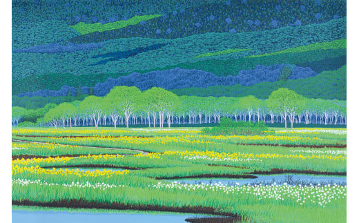 「夏輝花」 クリーム額