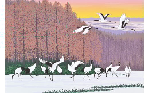 「丹頂の郷」クリーム額