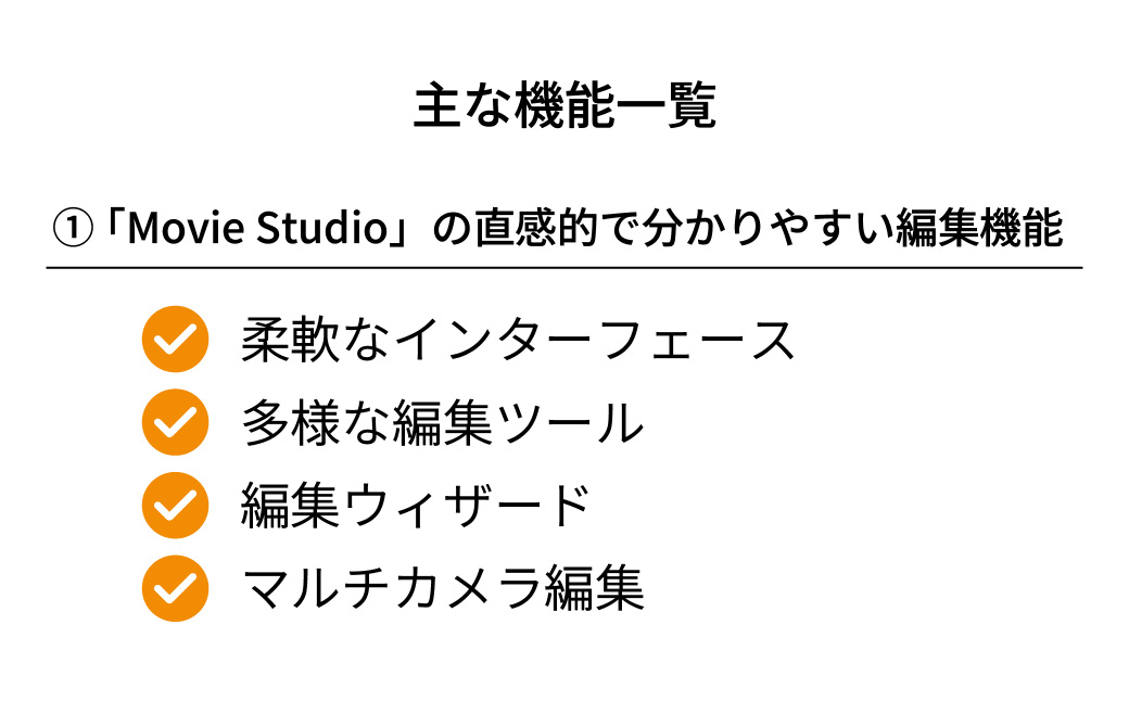 パソコンソフト ビデオ編集ソフト Movie Studio 2024 Platinum