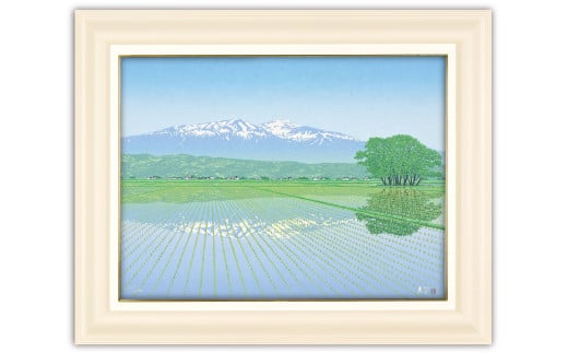 「爽気 鳥海山」 クリーム額