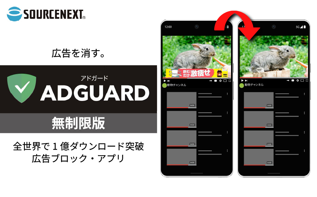 パソコンソフト 広告ブロック・アプリ AdGuard 無期限版 カード版