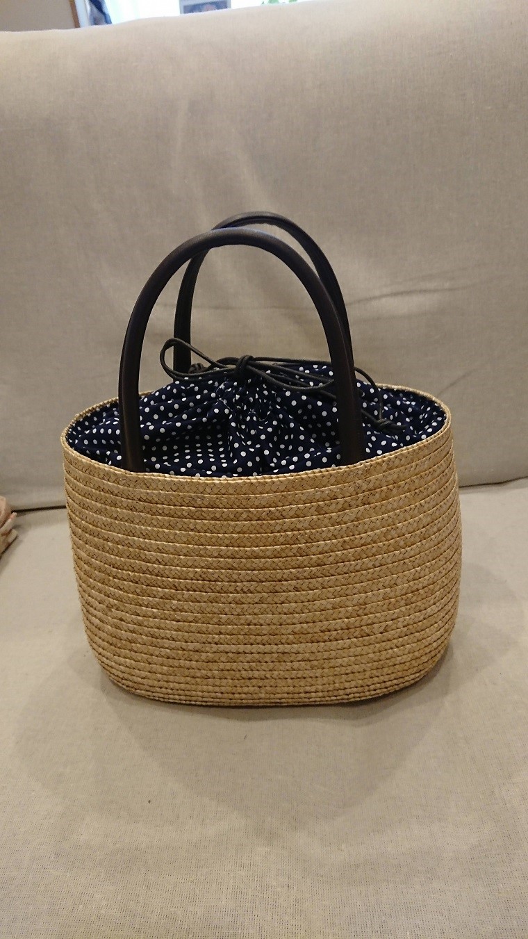 AC002-1 巾着つきストローバッグ