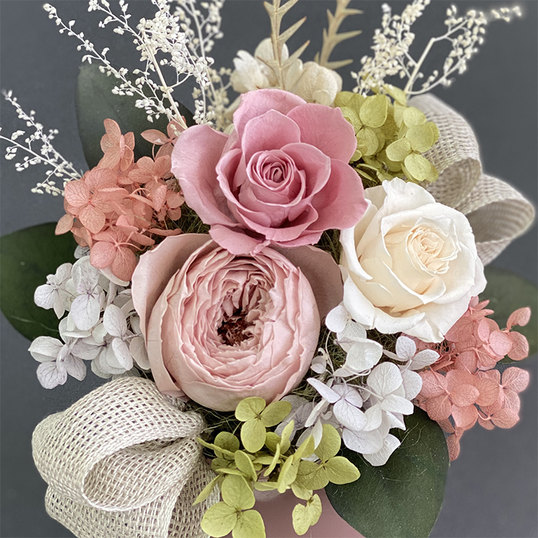 AJ194-1プリザーブドフラワー　ロゼリア　春日部市 シュガーパイン