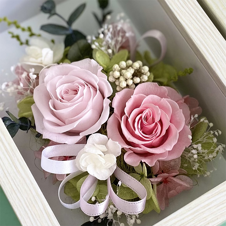 AJ195-1 プリザーブドフラワー【メモワール~春~】春日部市 シュガーパイン