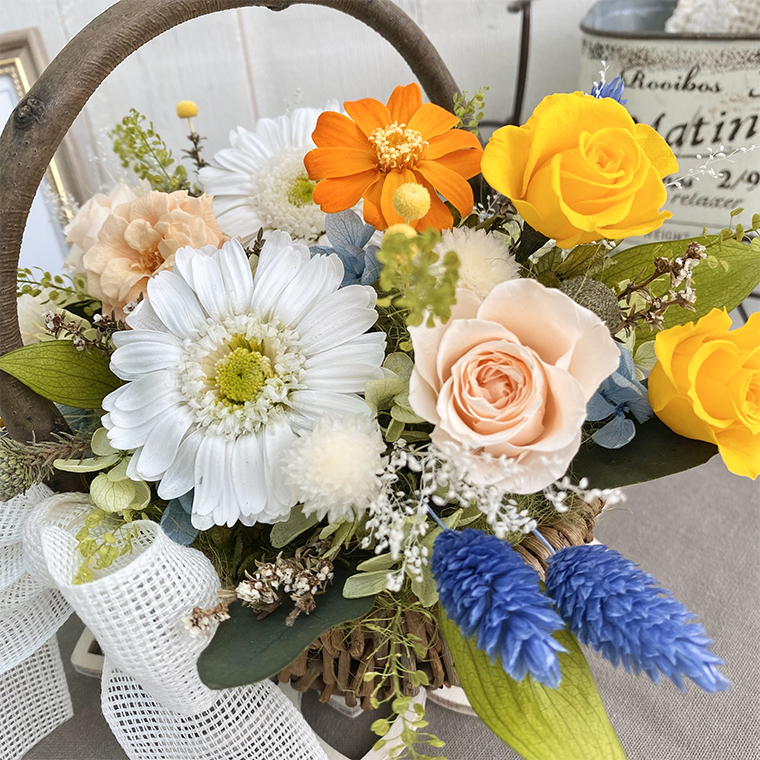 AJ205-1 プリザーブドフラワー【ヴィヴィ】春日部市 シュガーパイン