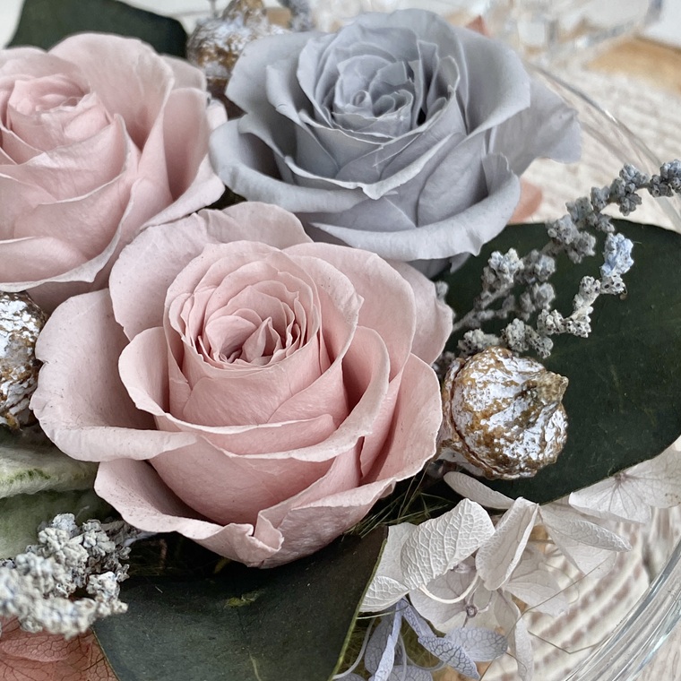 プリザーブドフラワー　ロザリー　春日部市　シュガーパイン（AJ250）