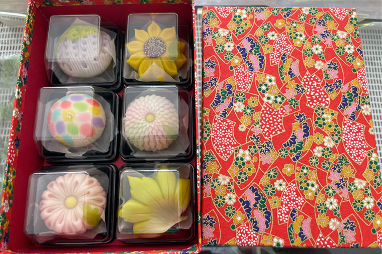 BE001-3　春日部の四季練切6点セット　喜ばれる手土産☆自分へのご褒美♪