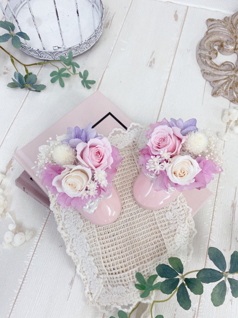 AJ008-1 プリザーブドフラワーアレンジ 【スウィートベイビー】 春日部市 シュガーパイン