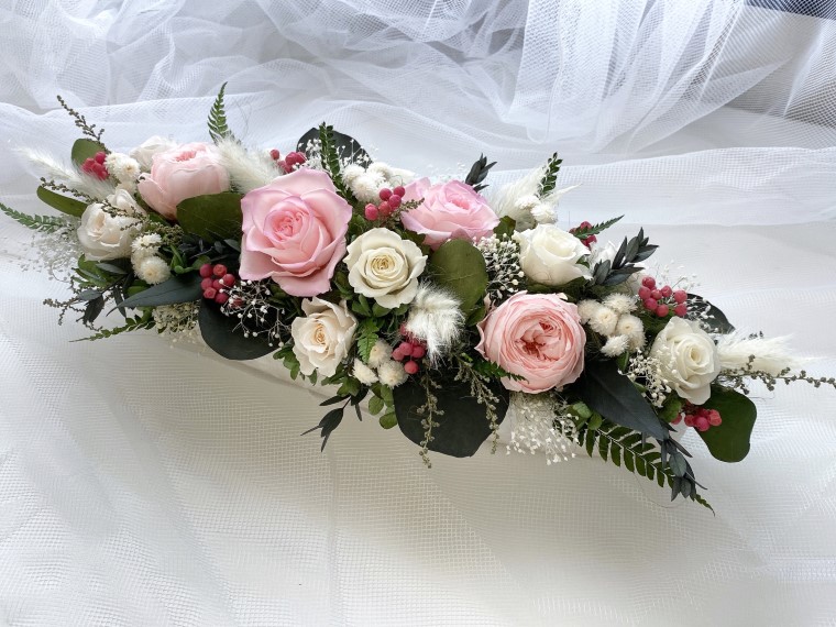 AJ099-1 プリザーブドフラワー【プレジール/スイートピンク】春日部市 シュガーパイン