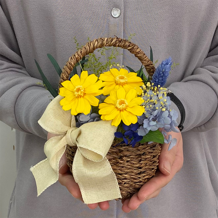 AJ154-1 プリザーブドフラワー【カーラ】春日部市 シュガーパイン