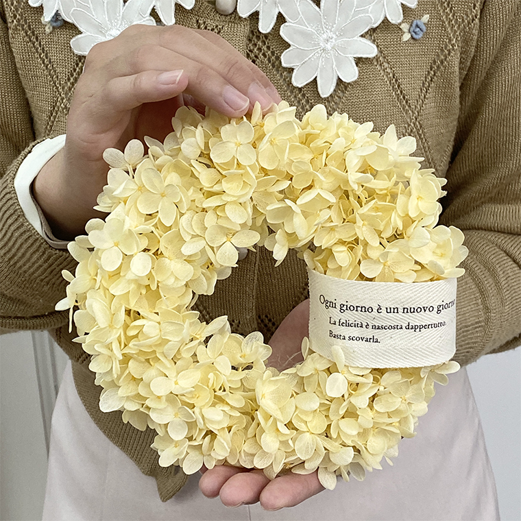 AJ220-1 プリザーブドフラワー ペタル　イエロー　春日部市シュガーパイン