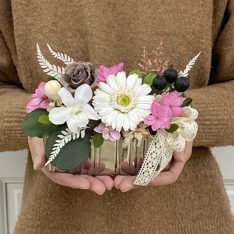 プリザーブドフラワー　サシャ　春日部市　シュガーパイン（AJ244）