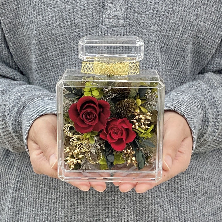 プリザーブドフラワー　ベル　春日部市　シュガーパイン（AJ253）