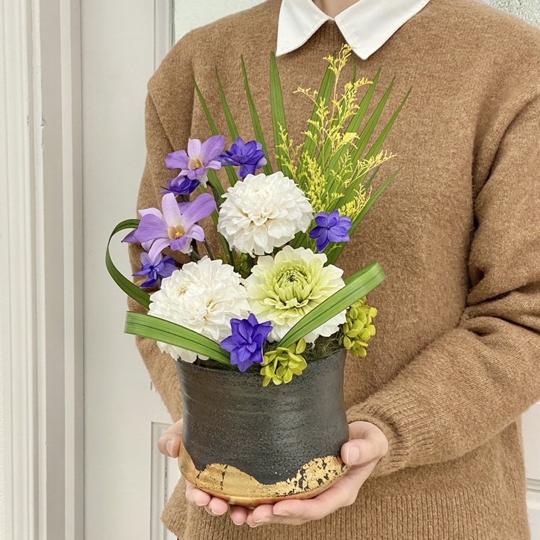 プリザーブドフラワー　誉（ほまれ）　春日部市　シュガーパイン（AJ263）