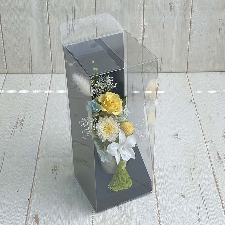 AJ015-1  プリザーブドフラワー　心音　柚子　春日部市　シュガーパイン