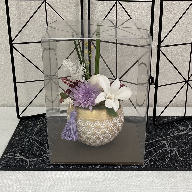 AJ097-1 プリザーブドフラワー【ひまり】春日部市 シュガーパイン