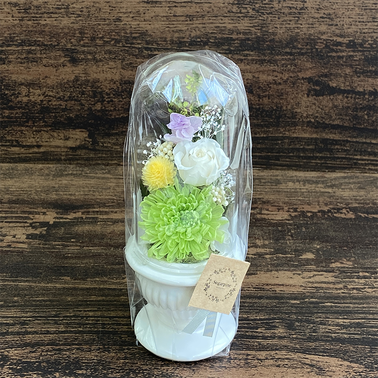 AJ125-1  プリザーブドフラワー　和花　緑　春日部市　シュガーパイン