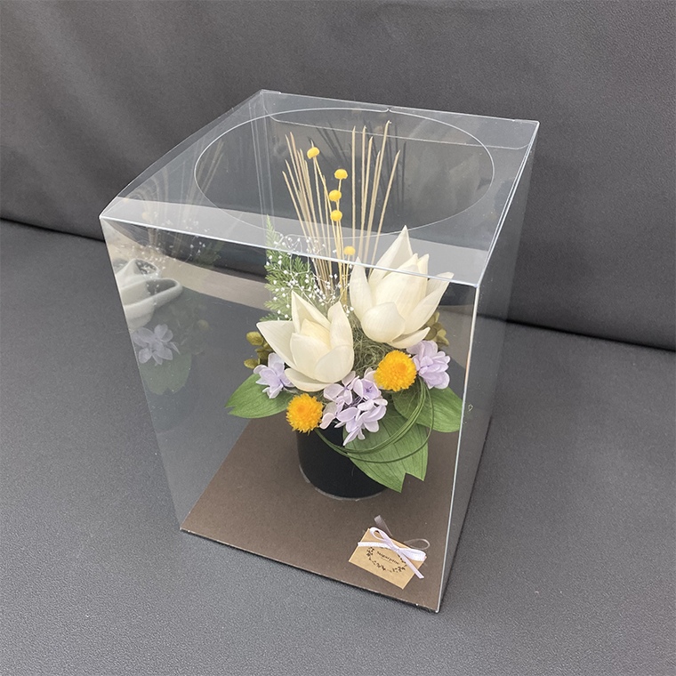 AJ204-1 プリザーブドフラワー【蓮澄(はすみ)】春日部市 シュガーパイン