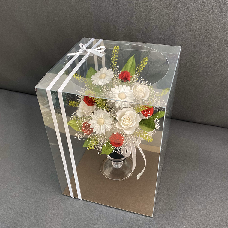 AJ214-1 プリザーブドフラワー【ブランカ】春日部市 シュガーパイン