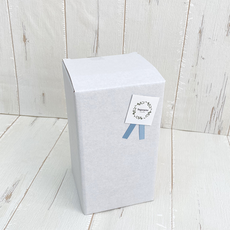 AJ218-1 プリザーブドフラワー【エンジェル/ブルー】春日部市 シュガーパイン