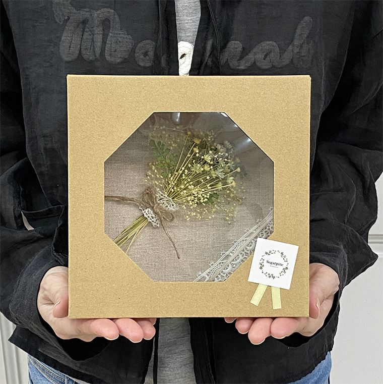 AJ223 プリザーブドフラワー　リアン　イエロー　春日部市シュガーパイン