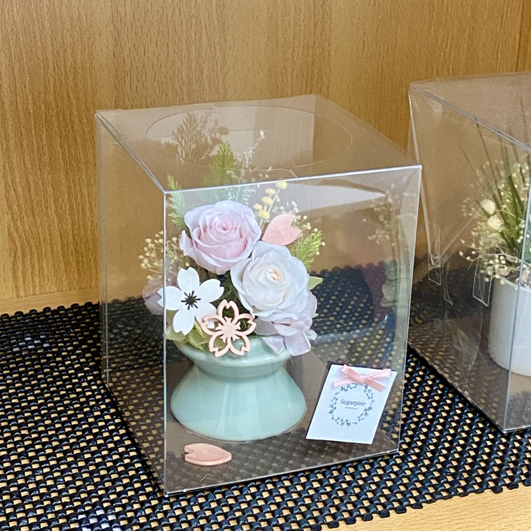 プリザーブドフラワー　舞桜（まお）　春日部市　シュガーパイン（AJ248）