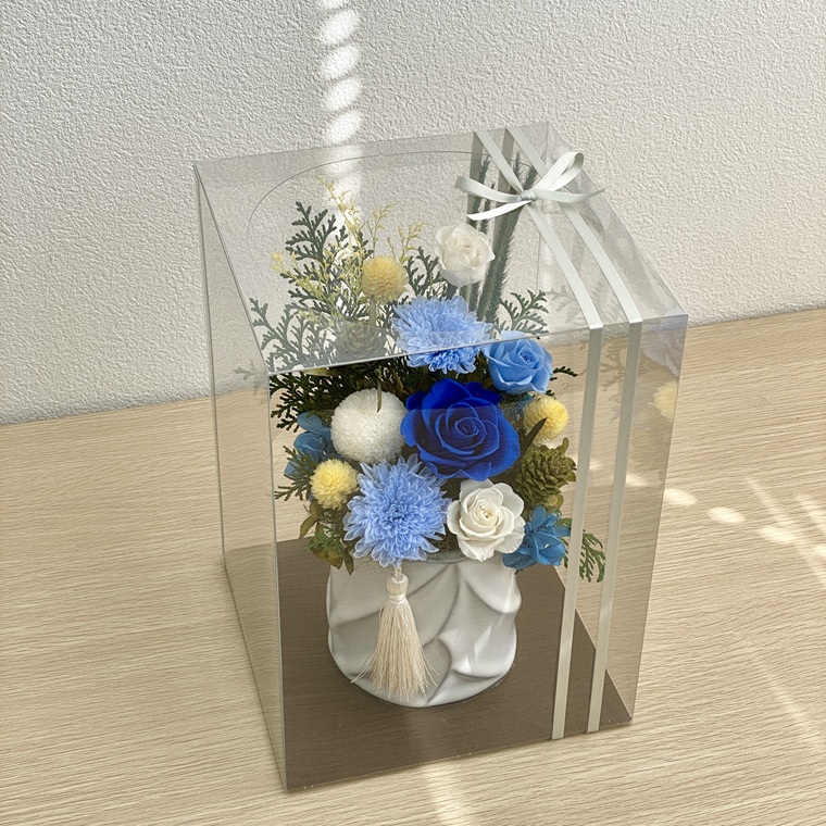 プリザーブドフラワー　青華（せいか）　春日部市　シュガーパイン（AJ266）