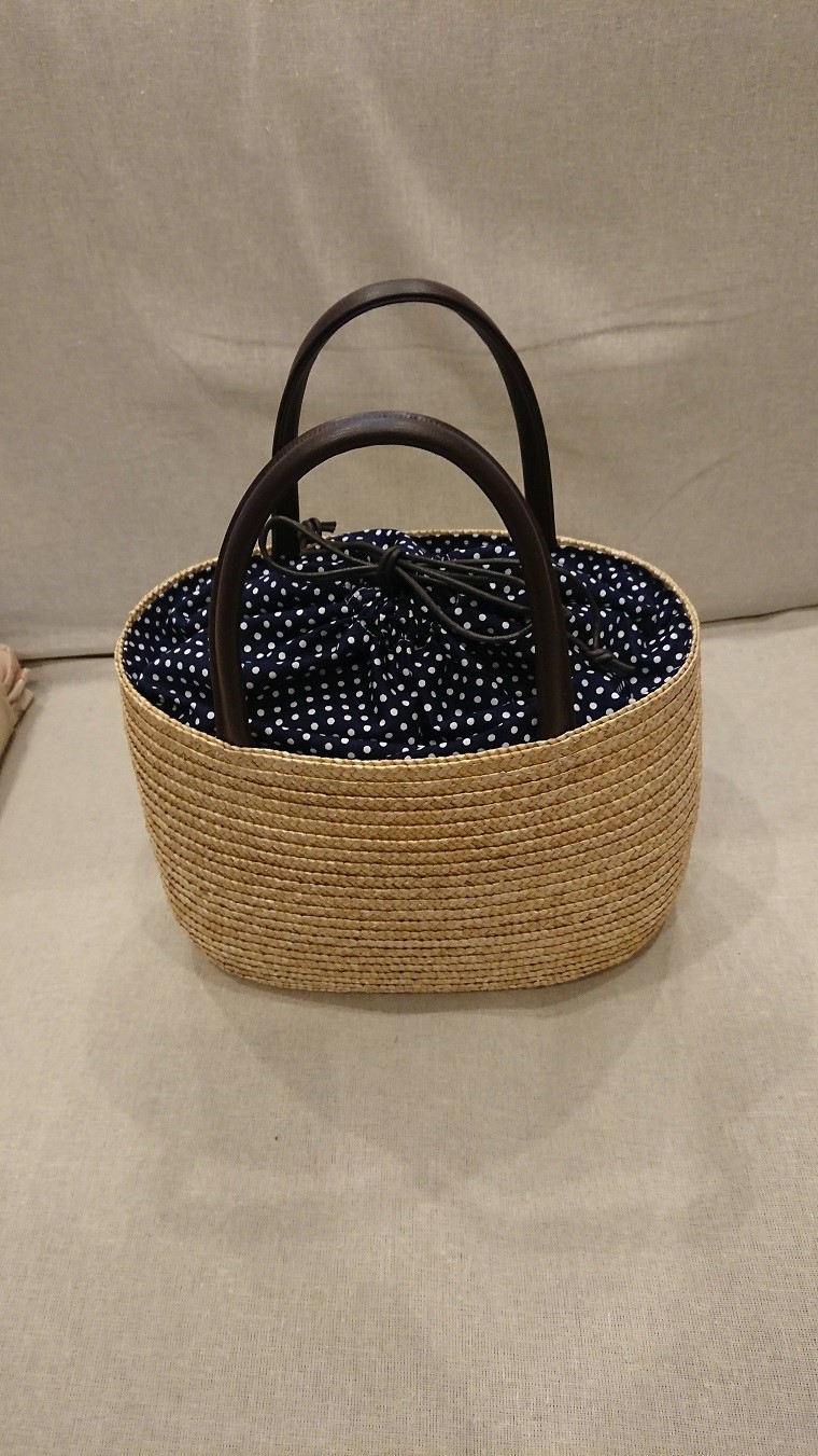 AC002-1 巾着つきストローバッグ