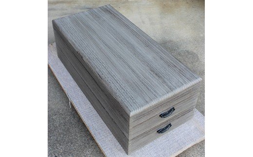 AS001-1 2段重ね時代衣装箱