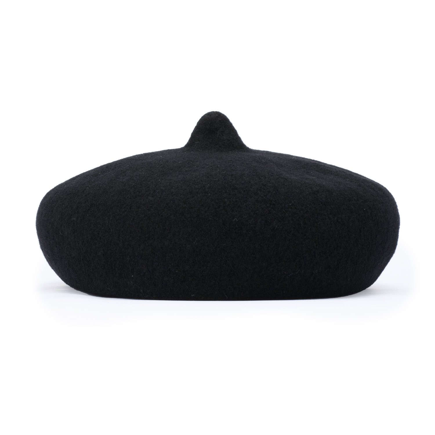 CU019-1 埼玉県春日部市発 株式会社よこい　ベレー帽　マロン　ブラック　YO-BR008-BK