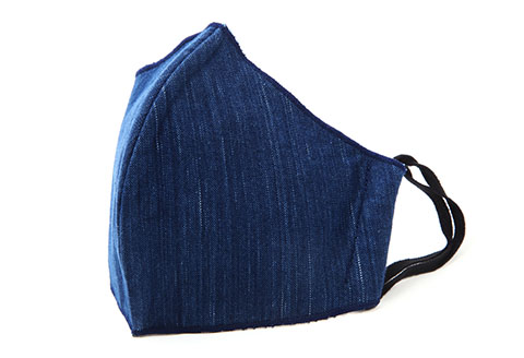 マスク 武州正藍染 あさぎ あいのマスク 風邪予防 コロナ対策 綛染め 抗菌防臭加工 吸水速乾 男女兼用 埼玉県 羽生市
