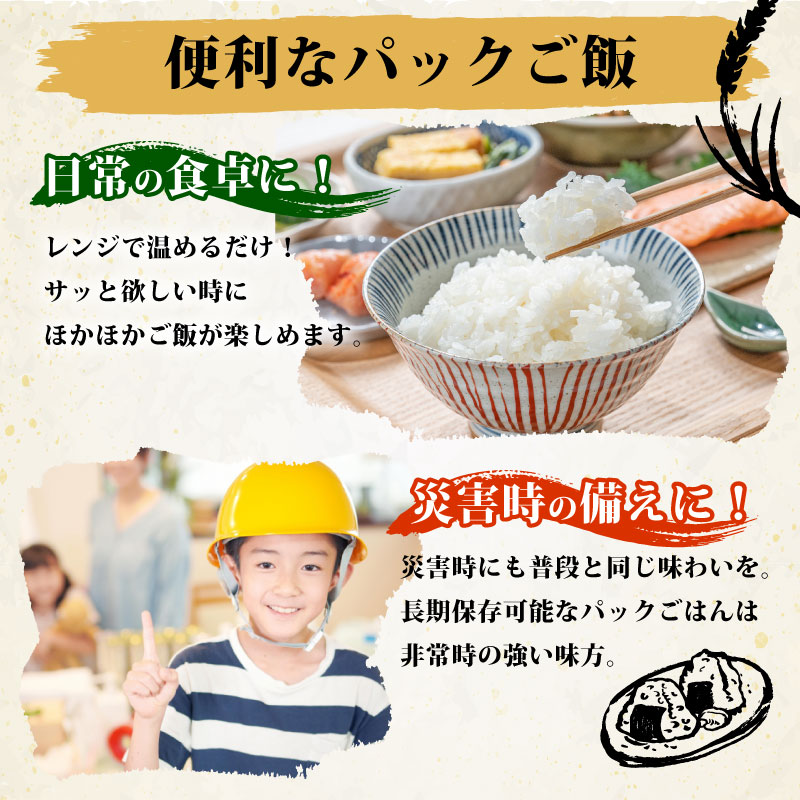 パックごはん 200g×12個 お米 米 国産 保存食 JAほくさい 12食