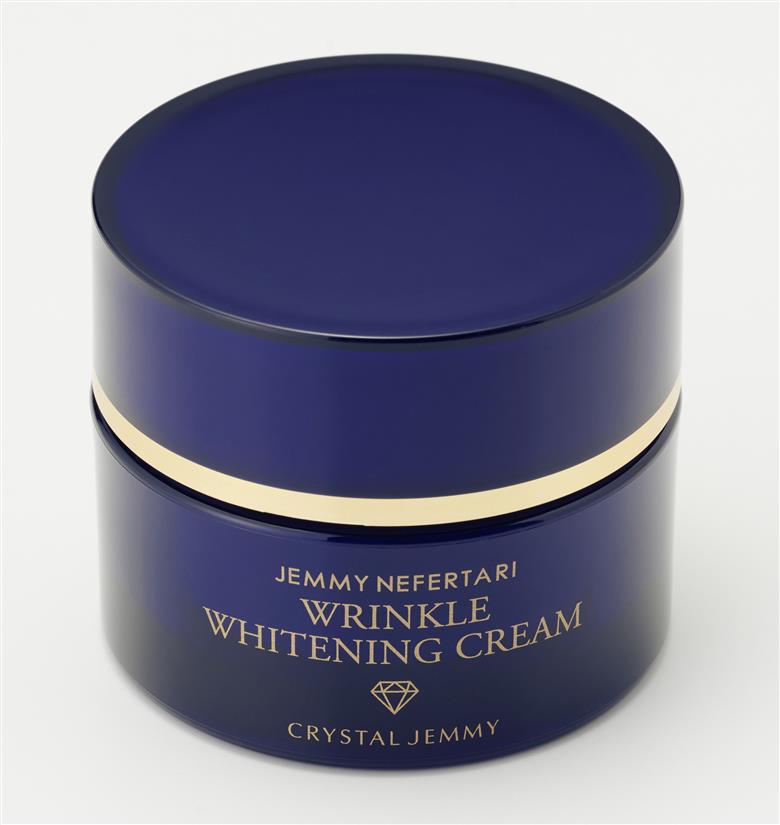 クリスタルジェミー リンクル ホワイトニング クリーム W＆E 30g 6回定期コース 6か月連続 美白 シミ予防 シワ改善 植物由来 基礎化粧品 肌荒れ防止 保湿クリーム 化粧品 スキンケア 薬用 医薬部外