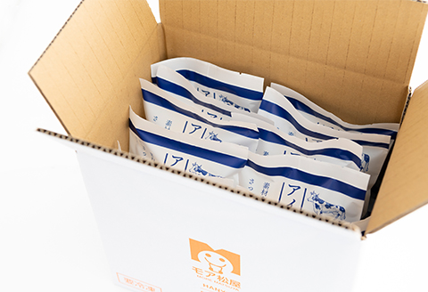 【 定期便 】 3回 毎月お届け アイス もなか 20個 × 3回 計60個 モア松屋