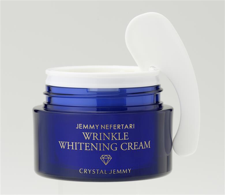 クリスタルジェミー リンクル ホワイトニング クリーム W＆E 30g 12回定期コース 美白 シミ予防 シワ改善 植物由来 基礎化粧品 肌荒れ防止 保湿クリーム 化粧品 スキンケア 薬用 医薬部外品