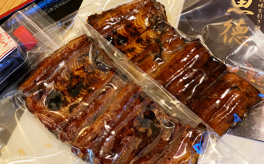 うなぎ 鰻 蒲焼 約120g~130g 3枚 魚徳 並蒲焼 3枚