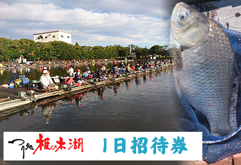釣り 体験 つり処椎の木湖 1日ご招待券 へら鮒 フィッシング スポーツ アウトドア 体験 チケット 観光 旅行 つり処 椎の木湖 埼玉県 羽生市