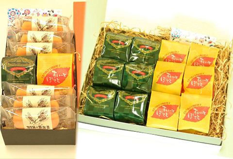 お菓子 コスモス＆ガーベラ【ソルデシレ詰め合わせセット】 羽生の黄金麦 スイートポテト トリュフショコラ  株式会社ウィンズ・アーク 埼玉県 羽生市