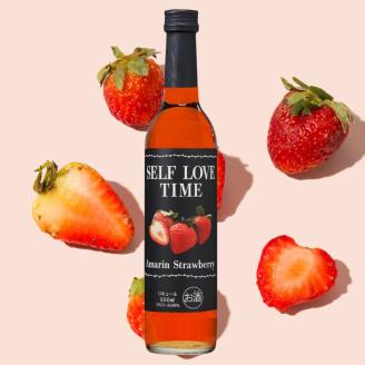 苺のお酒 500ml あまりん いちご リキュール フルーツ 炭酸割り ロック 果実酒 カクテル セルフラブタイム ストロベリー 東亜酒造