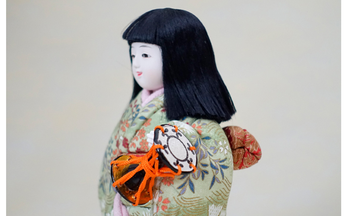 木目込み人形「和み」［的場人形工房］