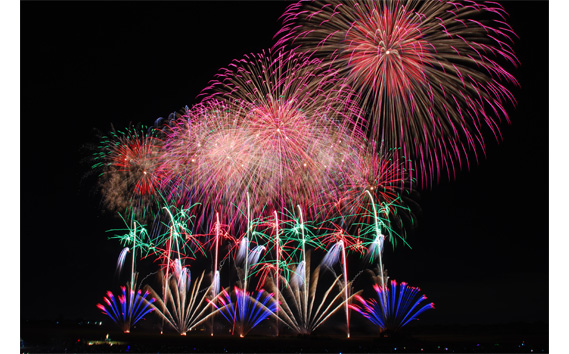 第22回こうのす花火大会　観覧チケット4名分　2025年10月11日（土）