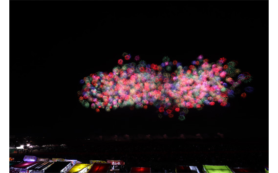 第22回こうのす花火大会　観覧チケット4名分　2025年10月11日（土）