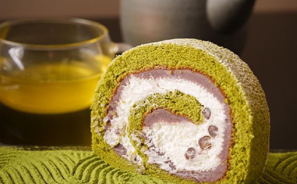 花園ロール（抹茶） | 埼玉県 上尾市 お菓子 和菓子 焼き菓子 ご当地 銘菓 和スイーツ 贈り物 ギフト プレゼント お祝い 贈答 甘味 抹茶 黒糖 ロールケーキ デザート 国産 お取り寄せ おうちカフェ